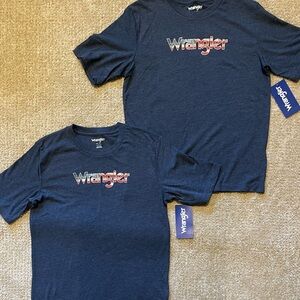 Two Wrangler L Gray T-Shirt (New)